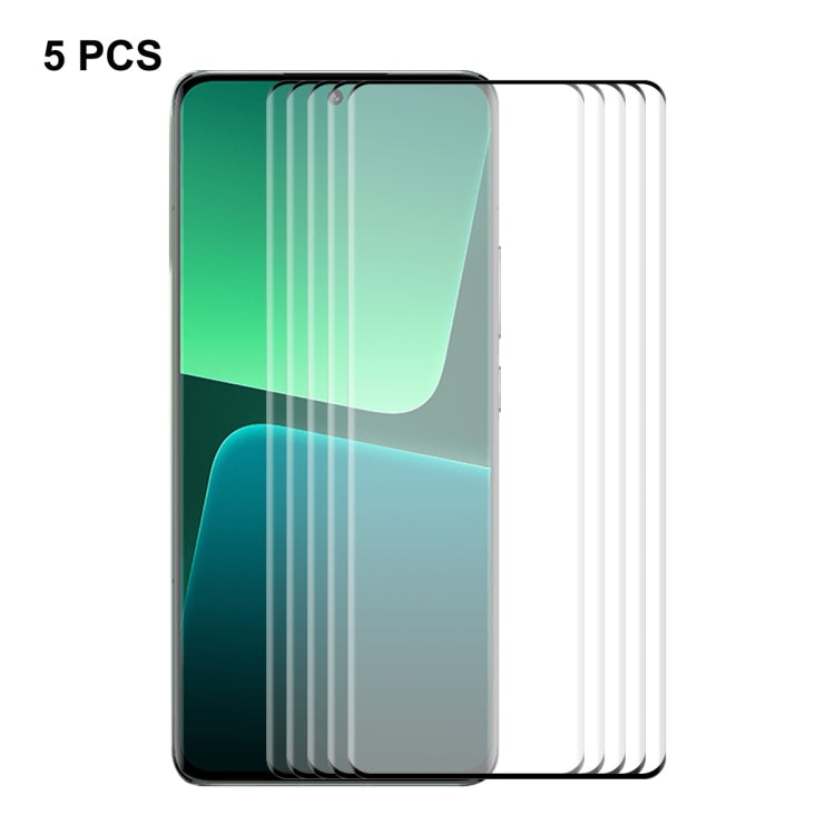 For Xiaomi 13 Pro / 13 Ultra ENKAY Hat-Prince Heat Bending Side Glue Tempered Glass Full Film, For Xiaomi 13 Pro / 13 Ultra(1pcs), For Xiaomi 13 Pro / 13 Ultra(2pcs), For Xiaomi 13 Pro / 13 Ultra(5pcs)