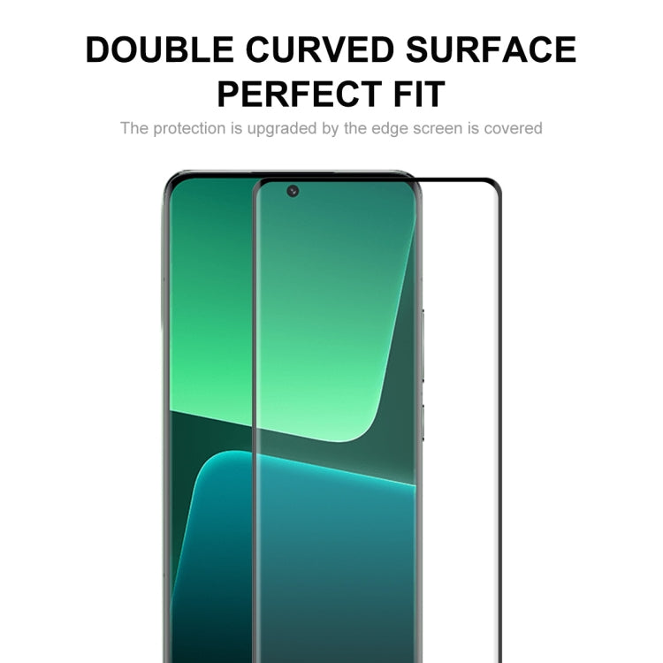 For Xiaomi 13 Pro / 13 Ultra ENKAY Hat-Prince  3D Curved Full Glue Tempered Glass Film, For Xiaomi 13 Pro / 13 Ultra(1pc), For Xiaomi 13 Pro / 13 Ultra(2pcs), For Xiaomi 13 Pro / 13 Ultra(5pcs)