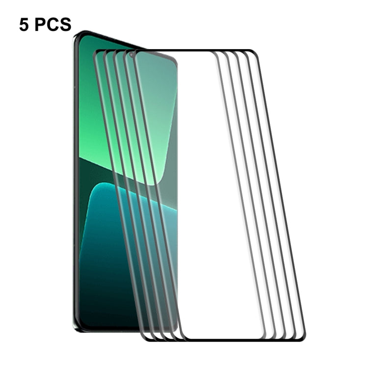 For Xiaomi 13 Pro / 13 Ultra ENKAY Hat-Prince  3D Curved Full Glue Tempered Glass Film, For Xiaomi 13 Pro / 13 Ultra(1pc), For Xiaomi 13 Pro / 13 Ultra(2pcs), For Xiaomi 13 Pro / 13 Ultra(5pcs)