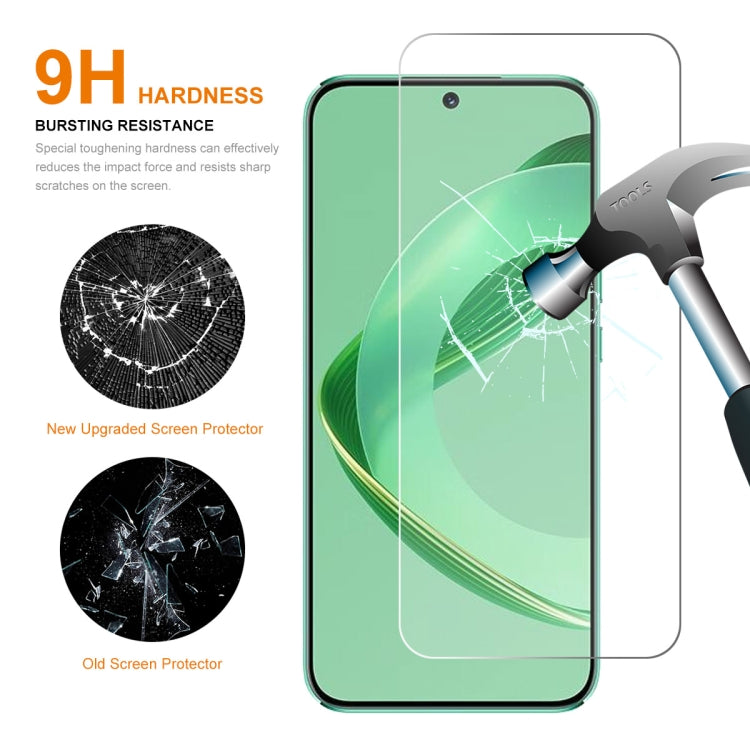 For Huawei Nova 11 ENKAY Hat-Prince 0.26mm 9H 2.5D High Aluminum-silicon Tempered Glass Film, For Huawei Nova 11(1pc), For Huawei Nova 11(2pcs), For Huawei Nova 11(5pcs), For Huawei Nova 11(10pcs)