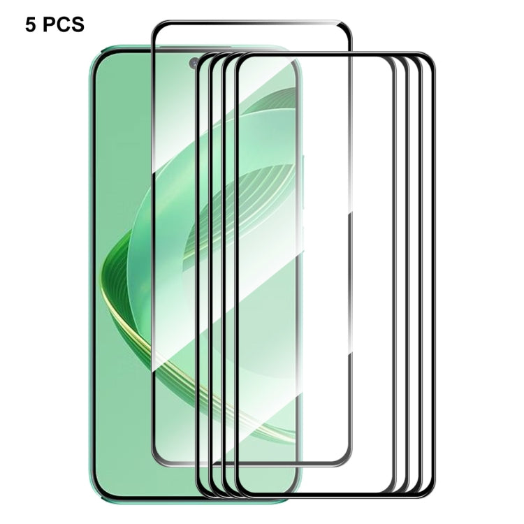 For Huawei Nova 11 ENKAY Hat-Prince 0.26mm 9H 2.5D Full Glue High Aluminum-silicon Tempered Glass Film, For Huawei Nova 11(1pc), For Huawei Nova 11(2pcs), For Huawei Nova 11(5pcs), For Huawei Nova 11(10pcs)