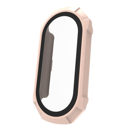 For Xiaomi Mi Band 8 ENKAY Hat-Prince Full Coverage PC Frame + Tempered Glass Film Watch Case