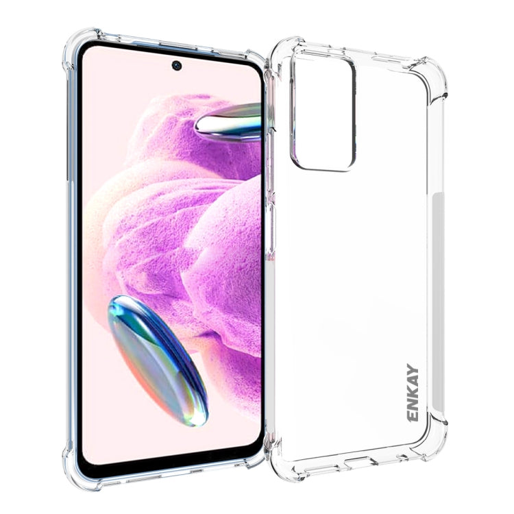 ENKAY Hat-Prince Transparent TPU Shockproof Phone Case, For Redmi A5 4G 171.7mm, For Redmi Note 14S 4G, For Redmi Note14 4G 164.84mm, For Xiaomi 15 Ultra, For Xiaomi Poco X7 Pro 5G, For Xiaomi Poco M7 Pro 5G, For Redmi Note 14 Pro 4G�������������������...