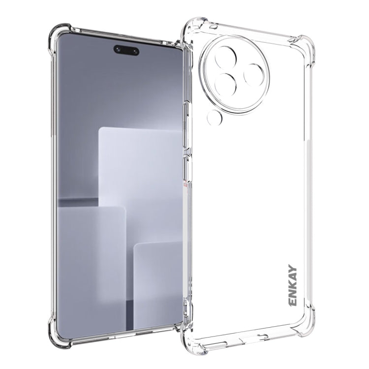 ENKAY Hat-Prince Transparent TPU Shockproof Phone Case, For Redmi A5 4G 171.7mm, For Redmi Note 14S 4G, For Redmi Note14 4G 164.84mm, For Xiaomi 15 Ultra, For Xiaomi Poco X7 Pro 5G, For Xiaomi Poco M7 Pro 5G, For Redmi Note 14 Pro 4G�������������������...
