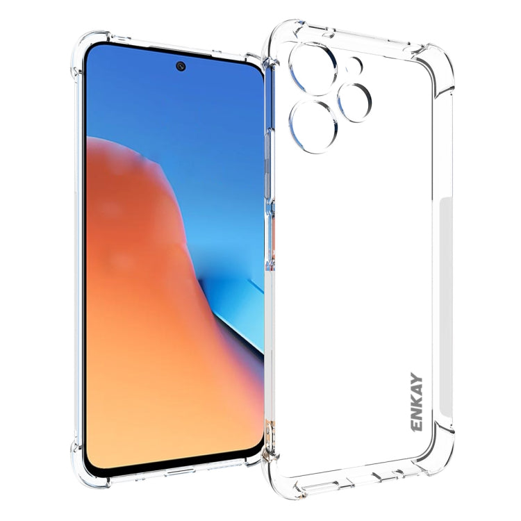 ENKAY Hat-Prince Transparent TPU Shockproof Phone Case, For Redmi A5 4G 171.7mm, For Redmi Note 14S 4G, For Redmi Note14 4G 164.84mm, For Xiaomi 15 Ultra, For Xiaomi Poco X7 Pro 5G, For Xiaomi Poco M7 Pro 5G, For Redmi Note 14 Pro 4G�������������������...