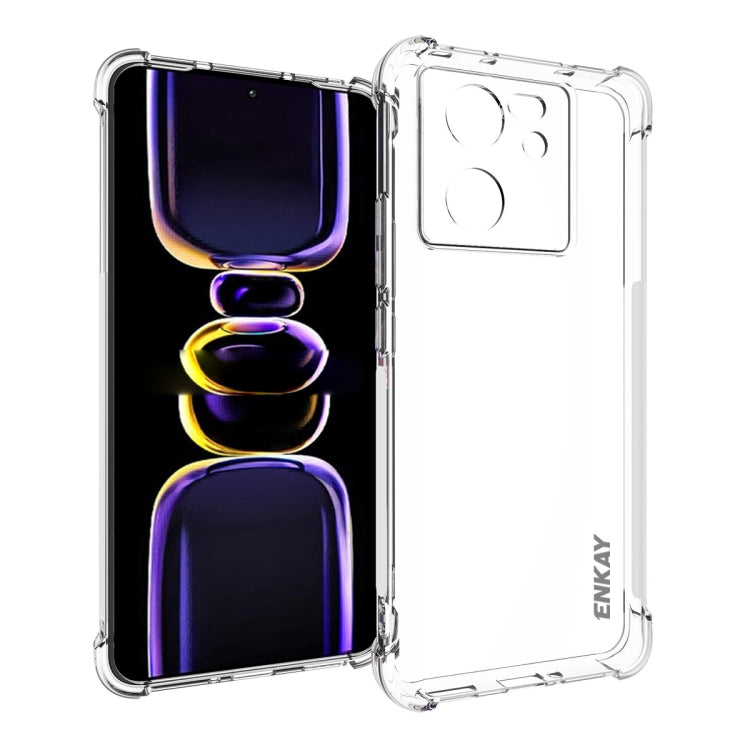 ENKAY Hat-Prince Transparent TPU Shockproof Phone Case, For Redmi A5 4G 171.7mm, For Redmi Note 14S 4G, For Redmi Note14 4G 164.84mm, For Xiaomi 15 Ultra, For Xiaomi Poco X7 Pro 5G, For Xiaomi Poco M7 Pro 5G, For Redmi Note 14 Pro 4G�������������������...
