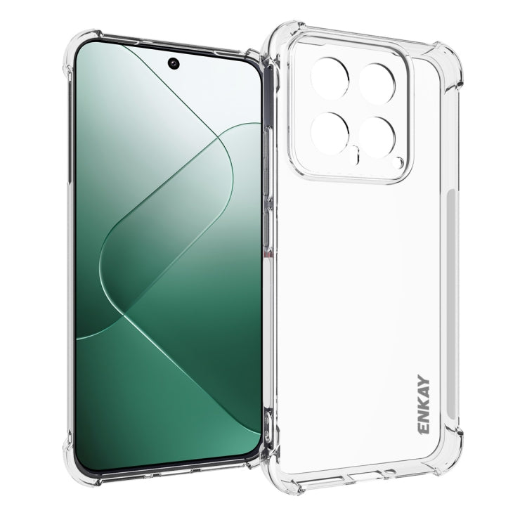ENKAY Hat-Prince Transparent TPU Shockproof Phone Case, For Redmi A5 4G 171.7mm, For Redmi Note 14S 4G, For Redmi Note14 4G 164.84mm, For Xiaomi 15 Ultra, For Xiaomi Poco X7 Pro 5G, For Xiaomi Poco M7 Pro 5G, For Redmi Note 14 Pro 4G�������������������...