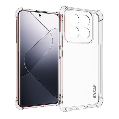 ENKAY Hat-Prince Transparent TPU Shockproof Phone Case, For Redmi A5 4G 171.7mm, For Redmi Note 14S 4G, For Redmi Note14 4G 164.84mm, For Xiaomi 15 Ultra, For Xiaomi Poco X7 Pro 5G, For Xiaomi Poco M7 Pro 5G, For Redmi Note 14 Pro 4G�������������������...