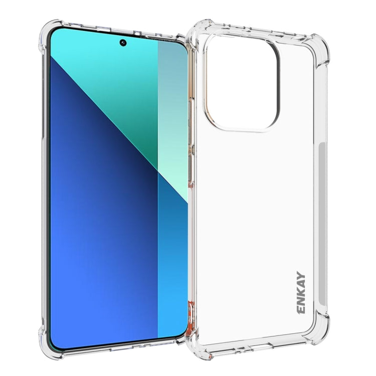 ENKAY Hat-Prince Transparent TPU Shockproof Phone Case, For Redmi A5 4G 171.7mm, For Redmi Note 14S 4G, For Redmi Note14 4G 164.84mm, For Xiaomi 15 Ultra, For Xiaomi Poco X7 Pro 5G, For Xiaomi Poco M7 Pro 5G, For Redmi Note 14 Pro 4G�������������������...