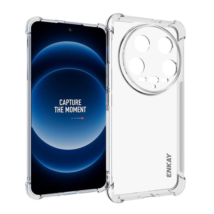 ENKAY Hat-Prince Transparent TPU Shockproof Phone Case, For Redmi A5 4G 171.7mm, For Redmi Note 14S 4G, For Redmi Note14 4G 164.84mm, For Xiaomi 15 Ultra, For Xiaomi Poco X7 Pro 5G, For Xiaomi Poco M7 Pro 5G, For Redmi Note 14 Pro 4G�������������������...