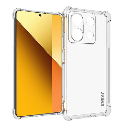 ENKAY Hat-Prince Transparent TPU Shockproof Phone Case, For Redmi A5 4G 171.7mm, For Redmi Note 14S 4G, For Redmi Note14 4G 164.84mm, For Xiaomi 15 Ultra, For Xiaomi Poco X7 Pro 5G, For Xiaomi Poco M7 Pro 5G, For Redmi Note 14 Pro 4G�������������������...