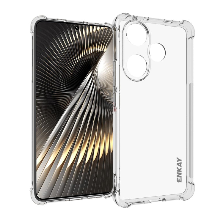 ENKAY Hat-Prince Transparent TPU Shockproof Phone Case, For Redmi A5 4G 171.7mm, For Redmi Note 14S 4G, For Redmi Note14 4G 164.84mm, For Xiaomi 15 Ultra, For Xiaomi Poco X7 Pro 5G, For Xiaomi Poco M7 Pro 5G, For Redmi Note 14 Pro 4G�������������������...