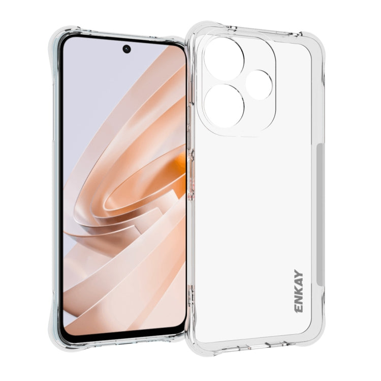 ENKAY Hat-Prince Transparent TPU Shockproof Phone Case, For Redmi A5 4G 171.7mm, For Redmi Note 14S 4G, For Redmi Note14 4G 164.84mm, For Xiaomi 15 Ultra, For Xiaomi Poco X7 Pro 5G, For Xiaomi Poco M7 Pro 5G, For Redmi Note 14 Pro 4G�������������������...