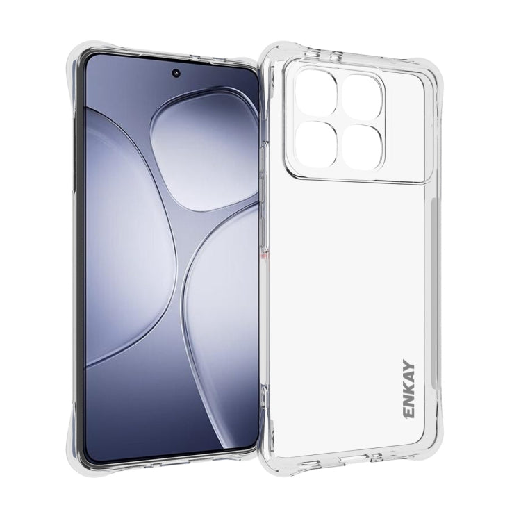 ENKAY Hat-Prince Transparent TPU Shockproof Phone Case, For Redmi A5 4G 171.7mm, For Redmi Note 14S 4G, For Redmi Note14 4G 164.84mm, For Xiaomi 15 Ultra, For Xiaomi Poco X7 Pro 5G, For Xiaomi Poco M7 Pro 5G, For Redmi Note 14 Pro 4G�������������������...