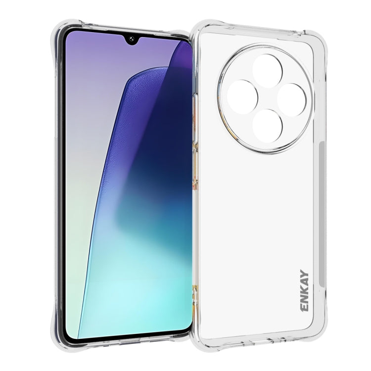ENKAY Hat-Prince Transparent TPU Shockproof Phone Case, For Redmi A5 4G 171.7mm, For Redmi Note 14S 4G, For Redmi Note14 4G 164.84mm, For Xiaomi 15 Ultra, For Xiaomi Poco X7 Pro 5G, For Xiaomi Poco M7 Pro 5G, For Redmi Note 14 Pro 4G�������������������...