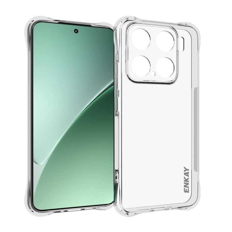 ENKAY Hat-Prince Transparent TPU Shockproof Phone Case, For Redmi A5 4G 171.7mm, For Redmi Note 14S 4G, For Redmi Note14 4G 164.84mm, For Xiaomi 15 Ultra, For Xiaomi Poco X7 Pro 5G, For Xiaomi Poco M7 Pro 5G, For Redmi Note 14 Pro 4G�������������������...
