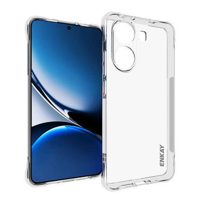 ENKAY Hat-Prince Transparent TPU Shockproof Phone Case, For Xiaomi 17T Pro5G, For Redmi 15a 5G, For Xiaomi 17T, For Xiaomi 17 Ultra, For Redmi Note 15 Pro 4G Global 163.2mm, For Redmi K90, For Redmi K90 Pro Max, For Redmi Note 15 Pro+ 5G Global 163.3mm...