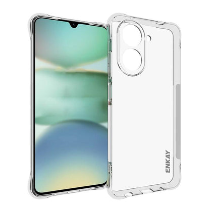 ENKAY Hat-Prince Transparent TPU Shockproof Phone Case, For Xiaomi 17T Pro5G, For Redmi 15a 5G, For Xiaomi 17T, For Xiaomi 17 Ultra, For Redmi Note 15 Pro 4G Global 163.2mm, For Redmi K90, For Redmi K90 Pro Max, For Redmi Note 15 Pro+ 5G Global 163.3mm...
