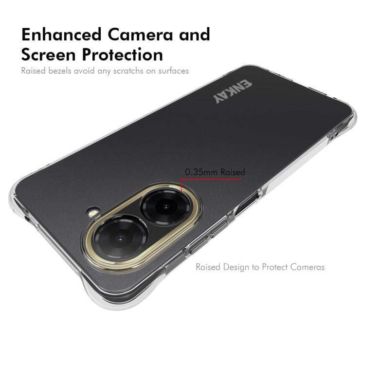 ENKAY Hat-Prince Transparent TPU Shockproof Phone Case, For Redmi A5 4G 171.7mm, For Redmi Note 14S 4G, For Redmi Note14 4G 164.84mm, For Xiaomi 15 Ultra, For Xiaomi Poco X7 Pro 5G, For Xiaomi Poco M7 Pro 5G, For Redmi Note 14 Pro 4G�������������������...