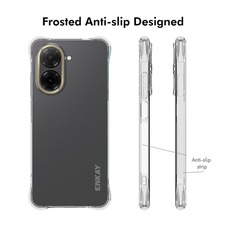 ENKAY Hat-Prince Transparent TPU Shockproof Phone Case, For Redmi A5 4G 171.7mm, For Redmi Note 14S 4G, For Redmi Note14 4G 164.84mm, For Xiaomi 15 Ultra, For Xiaomi Poco X7 Pro 5G, For Xiaomi Poco M7 Pro 5G, For Redmi Note 14 Pro 4G�������������������...