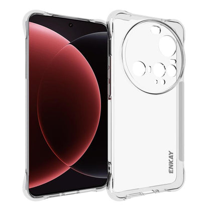 ENKAY Hat-Prince Transparent TPU Shockproof Phone Case, For Xiaomi 17T Pro5G, For Redmi 15a 5G, For Xiaomi 17T, For Xiaomi 17 Ultra, For Redmi Note 15 Pro 4G Global 163.2mm, For Redmi K90, For Redmi K90 Pro Max, For Redmi Note 15 Pro+ 5G Global 163.3mm...