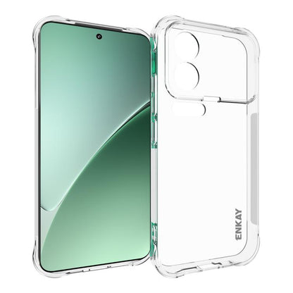 ENKAY Hat-Prince Transparent TPU Shockproof Phone Case, For Xiaomi 17T Pro5G, For Redmi 15a 5G, For Xiaomi 17T, For Xiaomi 17 Ultra, For Redmi Note 15 Pro 4G Global 163.2mm, For Redmi K90, For Redmi K90 Pro Max, For Redmi Note 15 Pro+ 5G Global 163.3mm...