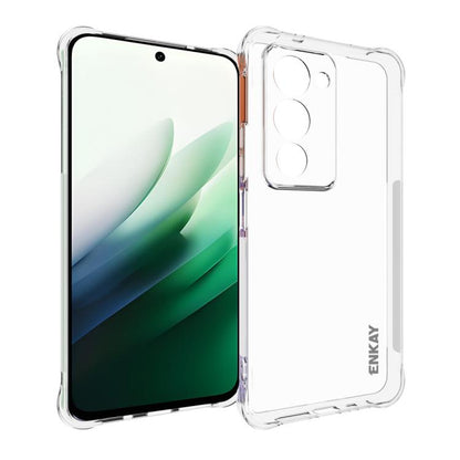 ENKAY Hat-Prince Transparent TPU Shockproof Phone Case, For Xiaomi 17T Pro5G, For Redmi 15a 5G, For Xiaomi 17T, For Xiaomi 17 Ultra, For Redmi Note 15 Pro 4G Global 163.2mm, For Redmi K90, For Redmi K90 Pro Max, For Redmi Note 15 Pro+ 5G Global 163.3mm...