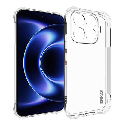 ENKAY Hat-Prince Transparent TPU Shockproof Phone Case, For Xiaomi 17T Pro5G, For Redmi 15a 5G, For Xiaomi 17T, For Xiaomi 17 Ultra, For Redmi Note 15 Pro 4G Global 163.2mm, For Redmi K90, For Redmi K90 Pro Max, For Redmi Note 15 Pro+ 5G Global 163.3mm...