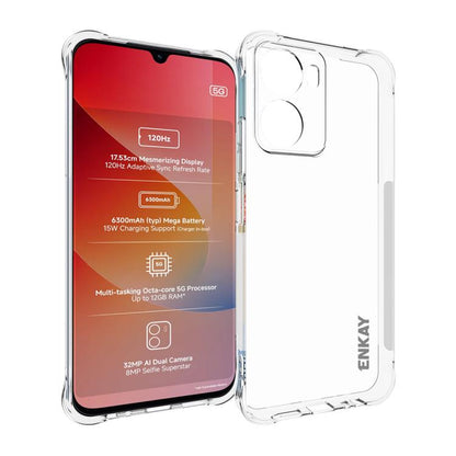 ENKAY Hat-Prince Transparent TPU Shockproof Phone Case, For Xiaomi 17T Pro5G, For Redmi 15a 5G, For Xiaomi 17T, For Xiaomi 17 Ultra, For Redmi Note 15 Pro 4G Global 163.2mm, For Redmi K90, For Redmi K90 Pro Max, For Redmi Note 15 Pro+ 5G Global 163.3mm...