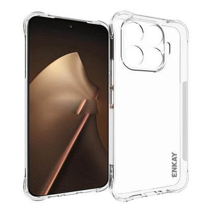 ENKAY Hat-Prince Transparent TPU Shockproof Phone Case, For Xiaomi 17T Pro5G, For Redmi 15a 5G, For Xiaomi 17T, For Xiaomi 17 Ultra, For Redmi Note 15 Pro 4G Global 163.2mm, For Redmi K90, For Redmi K90 Pro Max, For Redmi Note 15 Pro+ 5G Global 163.3mm...