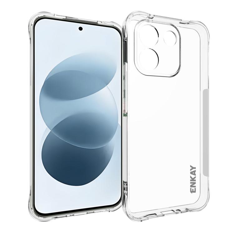 ENKAY Hat-Prince Transparent TPU Shockproof Phone Case, For Xiaomi 18 Pro Max 5G, For Xiaomi 18 Pro 5G, For Redmi Note 17 Pro 5G Global 163.5mm, For Xiaomi Poco M8 Power 5G, For Xiaomi Poco F9 Ultra 5G, For Xiaomi Poco F9 Pro 5G, For Xiaomi 17T Pro 5G ...