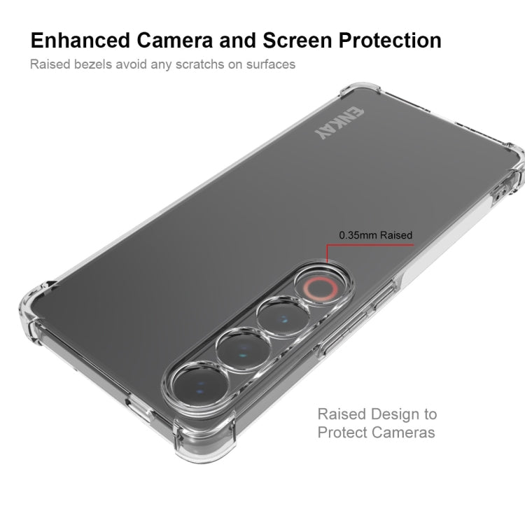 ENKAY Hat-Prince Transparent TPU Shockproof Phone Case, For Meizu 21 Pro, For Meizu 20, For Meizu 20 Pro