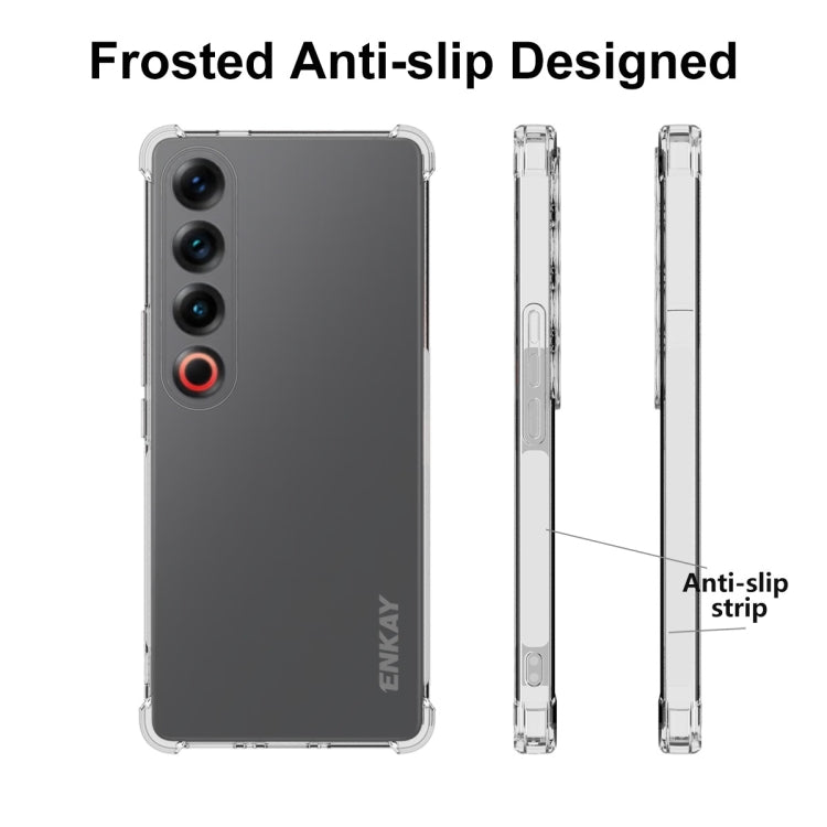 ENKAY Hat-Prince Transparent TPU Shockproof Phone Case, For Meizu 21 Pro, For Meizu 20, For Meizu 20 Pro