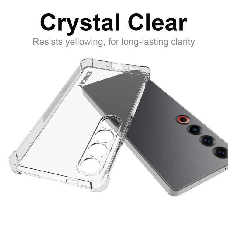 ENKAY Hat-Prince Transparent TPU Shockproof Phone Case, For Meizu 21 Pro, For Meizu 20, For Meizu 20 Pro