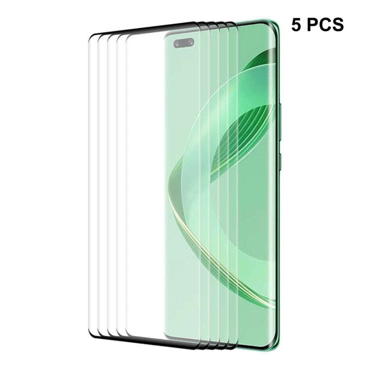 For Huawei Nova 11 Pro / 11 Ultra ENKAY Hot Bending Full Coverage Side Glue Tempered Glass Film, For Huawei Nova 11 Pro / 11 Ultra(1pc), For Huawei Nova 11 Pro / 11 Ultra(2pcs), For Huawei Nova 11 Pro / 11 Ultra(5pcs)