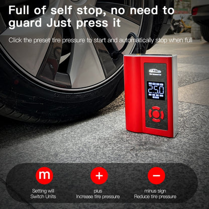Alimentation de secours multifonctionnelle portable Ai8 avec écran LCD, démarrage de voiture 12 V et pompe à air