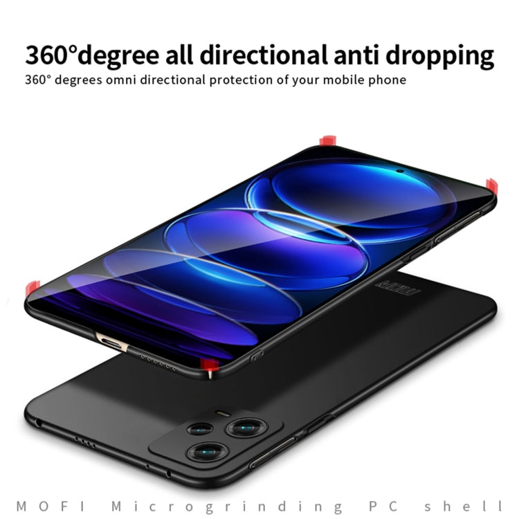 MOFI Micro-Frosted PC Ultra-thin Hard Phone Case, For Xiaomi Redmi Note 12 Pro 5G Global, For Xiaomi Redmi Note 12 5G Global, For Redmi K90 Pro Max / Poco F8 Ultra, For Redmi K90 / Poco F8 Pro, For Xiaomi Redmi K70E / Poco X6 Pro                       ...