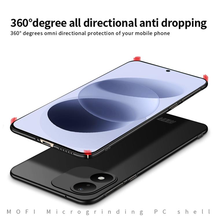 MOFI Micro-Frosted PC Ultra-thin Hard Phone Case, For Redmi Note 17 4G / 5G Global 169.7mm, For Redmi Note 17 Pro 5G Global 163.5mm, For Redmi K90 Max 5G, For Redmi Turbo 5 Max 5G, For Redmi Turbo 5 / Poco X8 Pro, For Redmi K90 Pro Max / Poco F8 Ultra ...