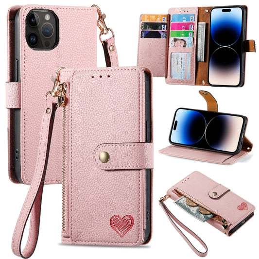 Love Zipper Lanyard Leather Phone Case, For iPhone 14 Pro Max, For iPhone 7 / 8 / SE 2022, For iPhone 13 Pro Max, For iPhone 13 Pro, For iPhone 13, For iPhone 12 / 12 Pro, For iPhone 12 Pro Max, For iPhone 11 Pro Max, For iPhone 11, For iPhone 11 Pro  ...