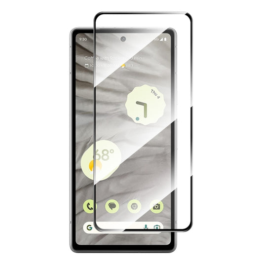 Pour Google Pixel 7A Film en verre trempé ENKAY Full Glue haute teneur en aluminium-silicium, 1 pc, 2 pcs, 5 pcs, 10 pcs