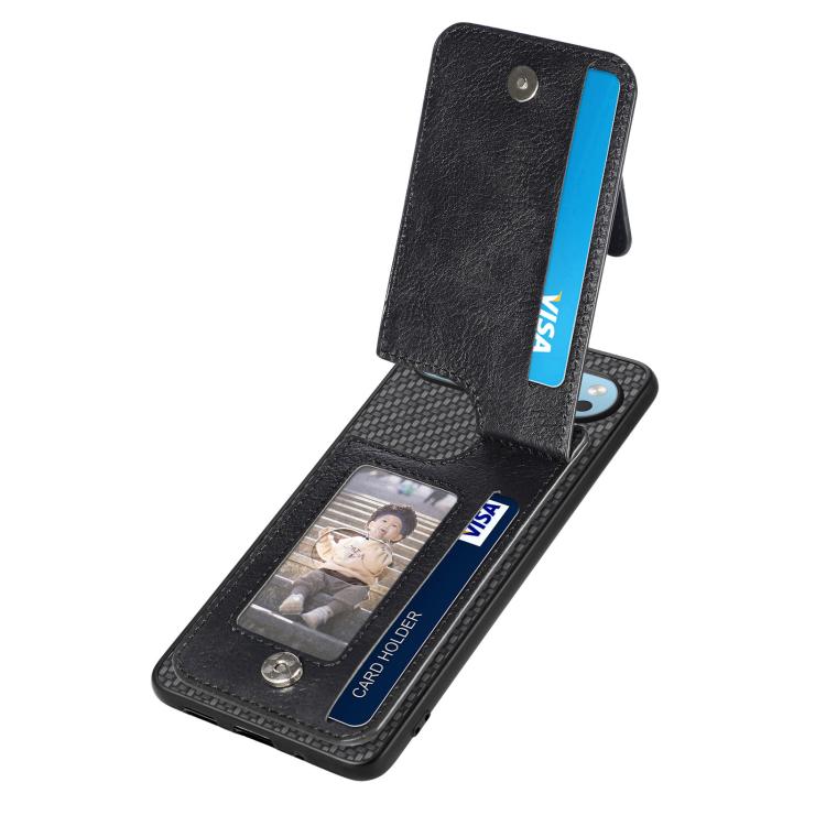 Carbon Fiber Vertical Flip Zipper Phone Case, For Google Pixel 10 Pro XL, For Google Pixel 10 / 10 Pro, For Google Pixel 9a, For Google Pixel 9 Pro XL, For Google Pixel 9 / 9 Pro, For Google Pixel 7a, For Google Pixel 7