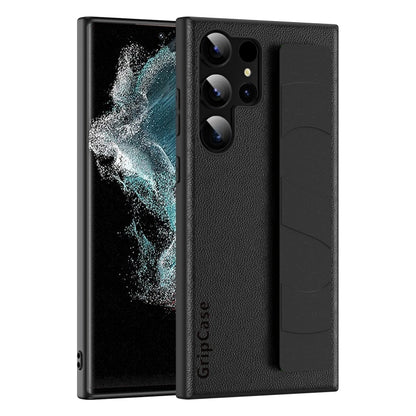Skin Elastic Wrist Grip Back Cover Phone Case, For Samsung Galaxy S25 5G, For Samsung Galaxy S25+ 5G, For Samsung Galaxy S25 Ultra 5G, For Samsung Galaxy S24 Ultra 5G, For Samsung Galaxy S24+ 5G, For Samsung Galaxy S24 5G, For Samsung Galaxy S23 Ultra ...