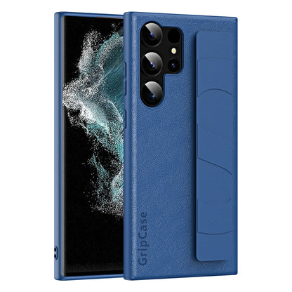 Skin Elastic Wrist Grip Back Cover Phone Case, For Samsung Galaxy S25 5G, For Samsung Galaxy S25+ 5G, For Samsung Galaxy S25 Ultra 5G, For Samsung Galaxy S24 Ultra 5G, For Samsung Galaxy S24+ 5G, For Samsung Galaxy S24 5G, For Samsung Galaxy S23 Ultra ...