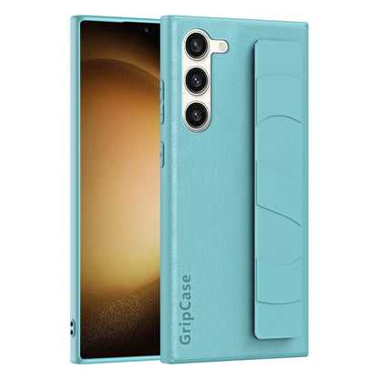 Skin Elastic Wrist Grip Back Cover Phone Case, For Samsung Galaxy S25 5G, For Samsung Galaxy S25+ 5G, For Samsung Galaxy S25 Ultra 5G, For Samsung Galaxy S24 Ultra 5G, For Samsung Galaxy S24+ 5G, For Samsung Galaxy S24 5G, For Samsung Galaxy S23 Ultra ...