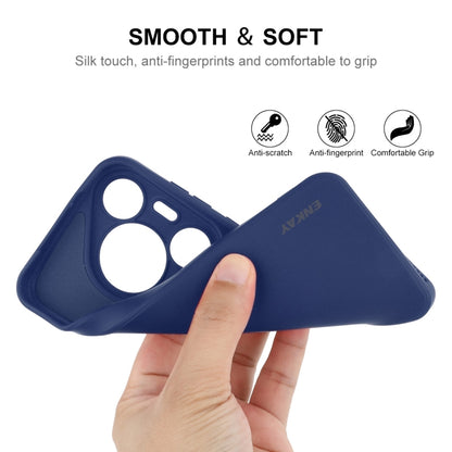 ENKAY Hat-Prince Liquid Silicone Shockproof Protective Soft Case, For Huawei Pura 70 Pro / 70 Pro+, For Huawei Pura 70, For Huawei nova 12 Pro, For Huawei nova 12, For Huawei nova 11 Pro, For Huawei nova 11