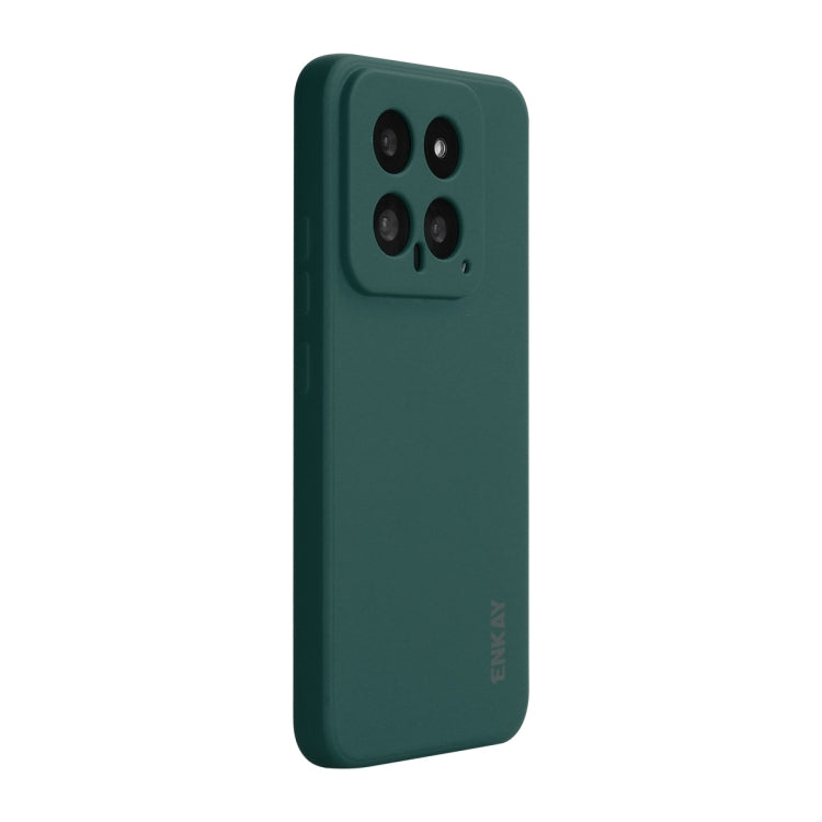 ENKAY Hat-Prince Liquid Silicone Shockproof Soft Phone Case, For Xiaomi Poco F6 Pro / Redmi K70, For Xiaomi Poco X6 Pro / Redmi K70E, For Redmi Note 13R Pro, For Redmi Note 13 Pro 5G / 小米Poco X6 5G, For Xiaomi 14 Ultra, For Xiaomi 14 Pro, For Xiaomi 14...