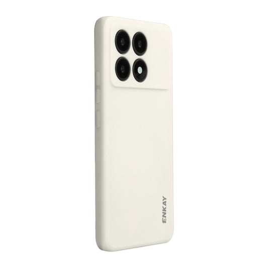 ENKAY Hat-Prince Liquid Silicone Shockproof Soft Phone Case, For Xiaomi Poco F6 Pro / Redmi K70, For Xiaomi Poco X6 Pro / Redmi K70E, For Redmi Note 13R Pro, For Redmi Note 13 Pro 5G / 小米Poco X6 5G, For Xiaomi 14 Ultra, For Xiaomi 14 Pro, For Xiaomi 14...