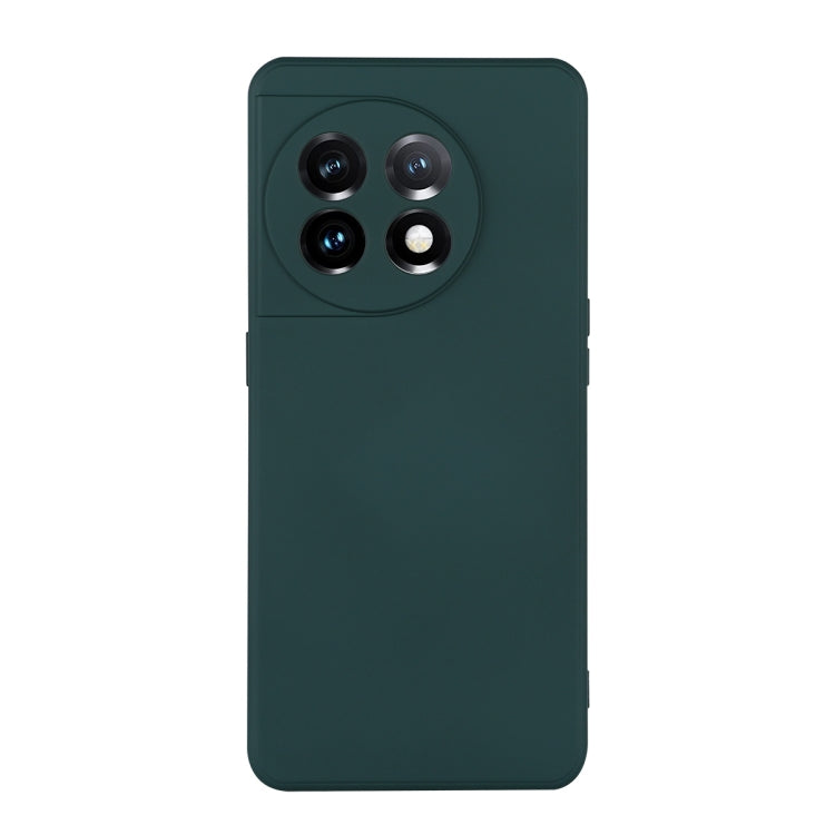 ENKAY Liquid Silicone Soft Shockproof Phone Case, For OnePlus Ace 3 Pro, For OnePlus Nord CE4, For OnePlus 12, For OnePlus 11