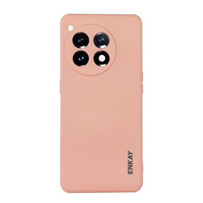 ENKAY Liquid Silicone Soft Shockproof Phone Case, For OnePlus Ace 3 Pro, For OnePlus Nord CE4, For OnePlus 12, For OnePlus 11