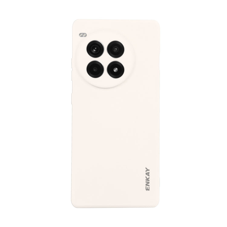 ENKAY Liquid Silicone Soft Shockproof Phone Case, For OnePlus Ace 3 Pro, For OnePlus Nord CE4, For OnePlus 12, For OnePlus 11